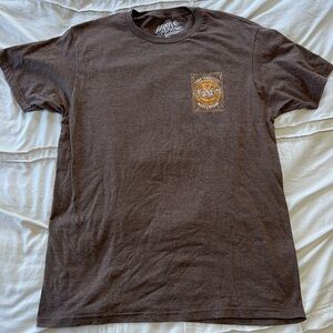 Brown Graphic T-Shirt